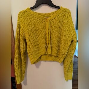 Yellow sweater- size M